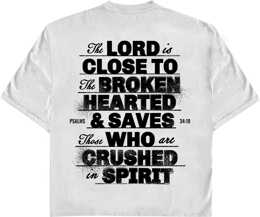 Yahweh Saves Tee (White)