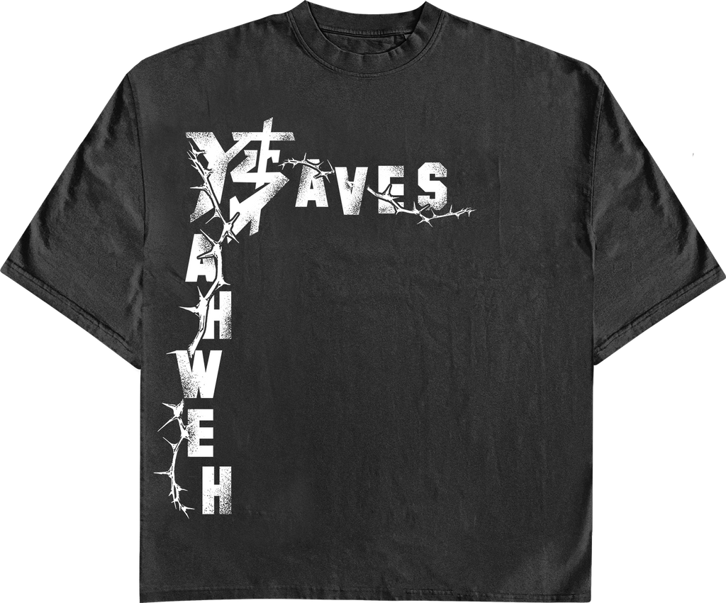 Yahweh Saves Tee (Black)