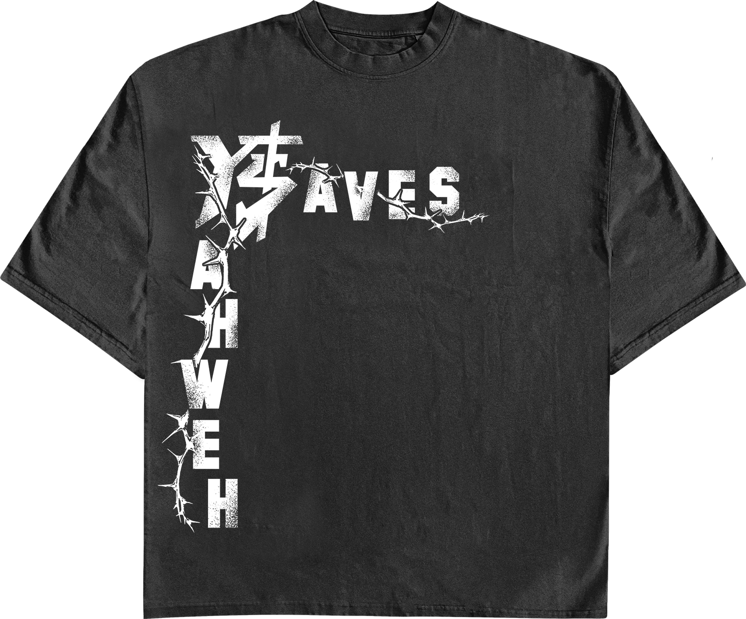 Yahweh Saves Tee (Black)