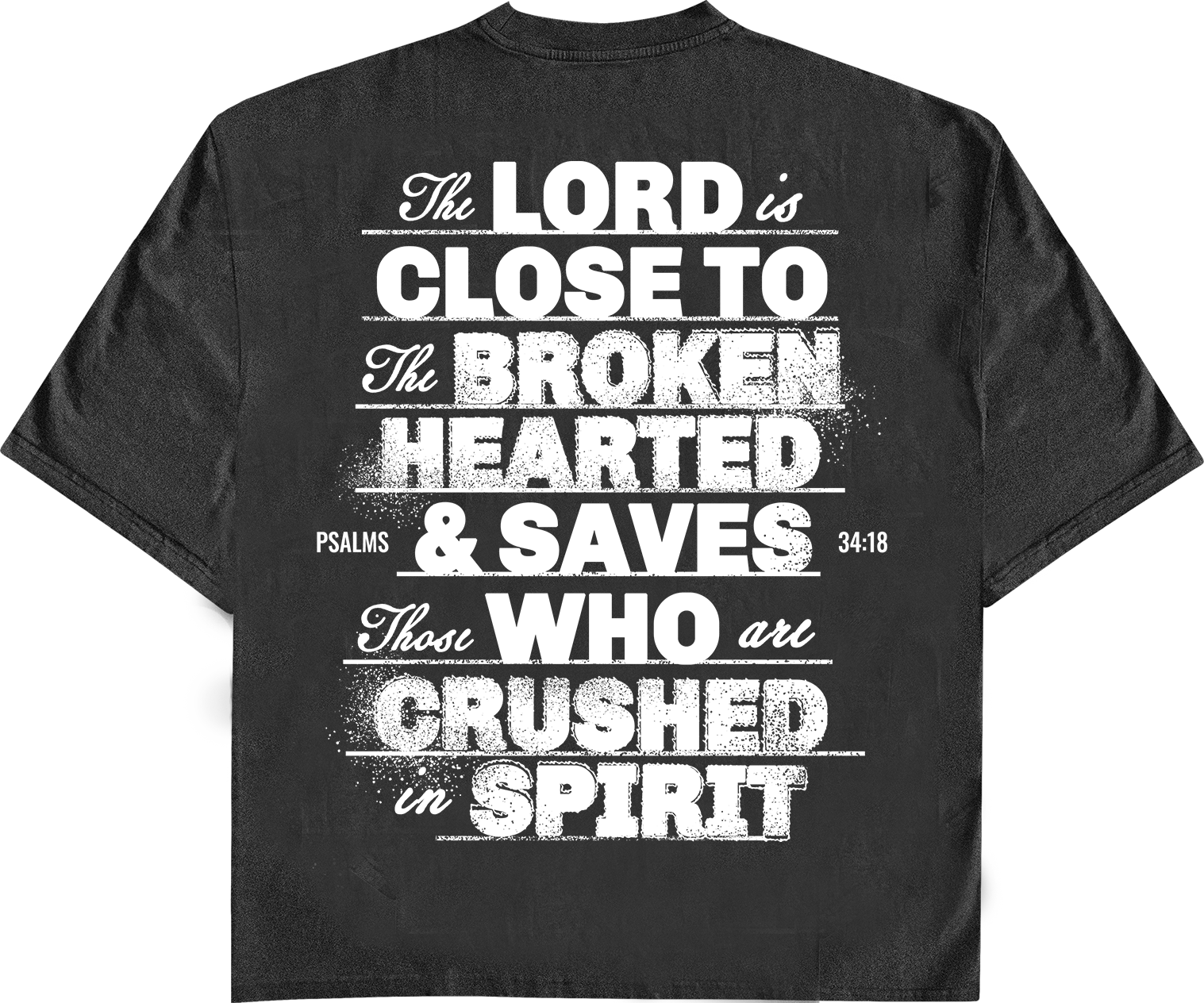 Yahweh Saves Tee (Black)