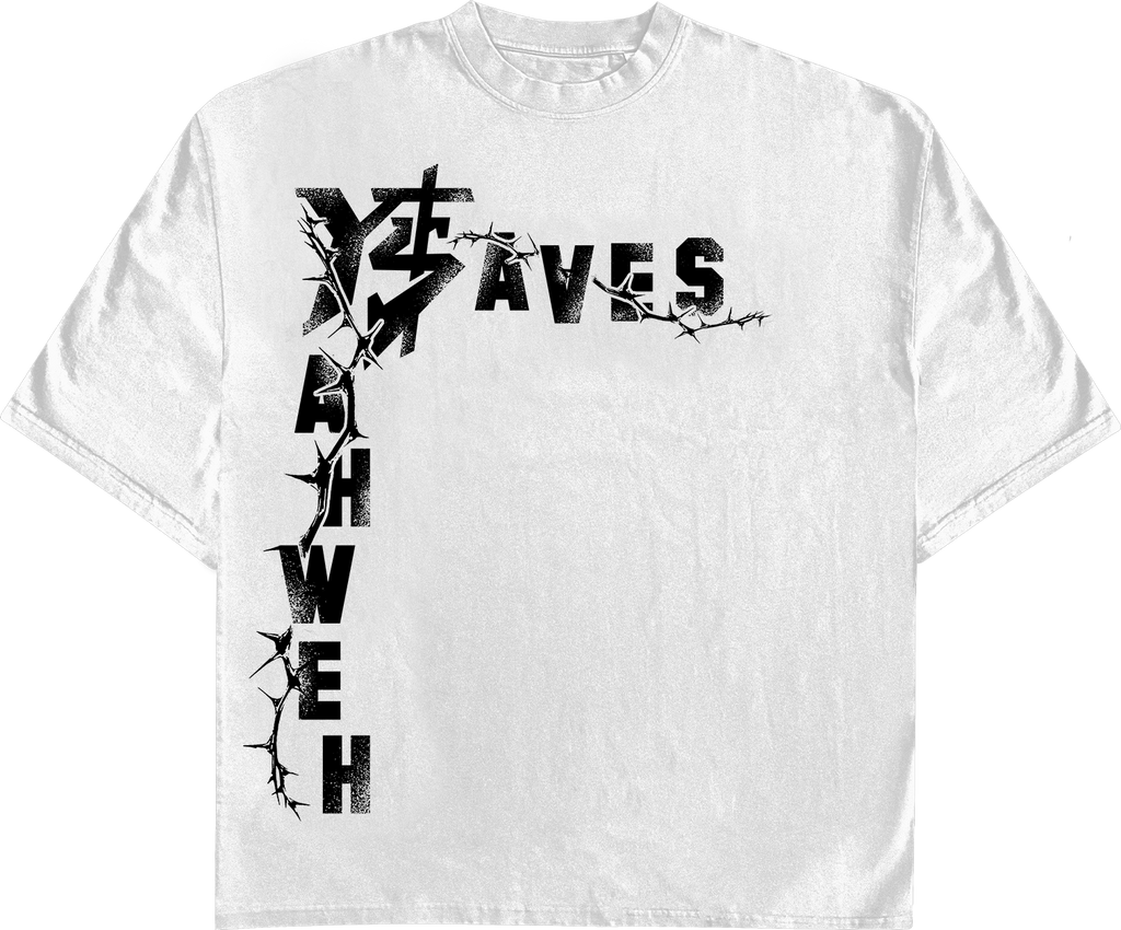 Yahweh Saves Tee (White)